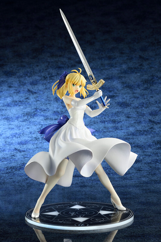 Altria Pendragon (Saber, Shiro Dress, Renewal), Fate/Stay Night Unlimited Blade Works, Bell Fine, Pre-Painted, 1/8, 4573347243394